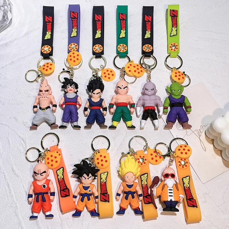 Women Bags Ru - พวงกุญแจอนิเมะดราก้อนบอล แฟชั่น 8 ซม. พีวีซี ซุนโกคู