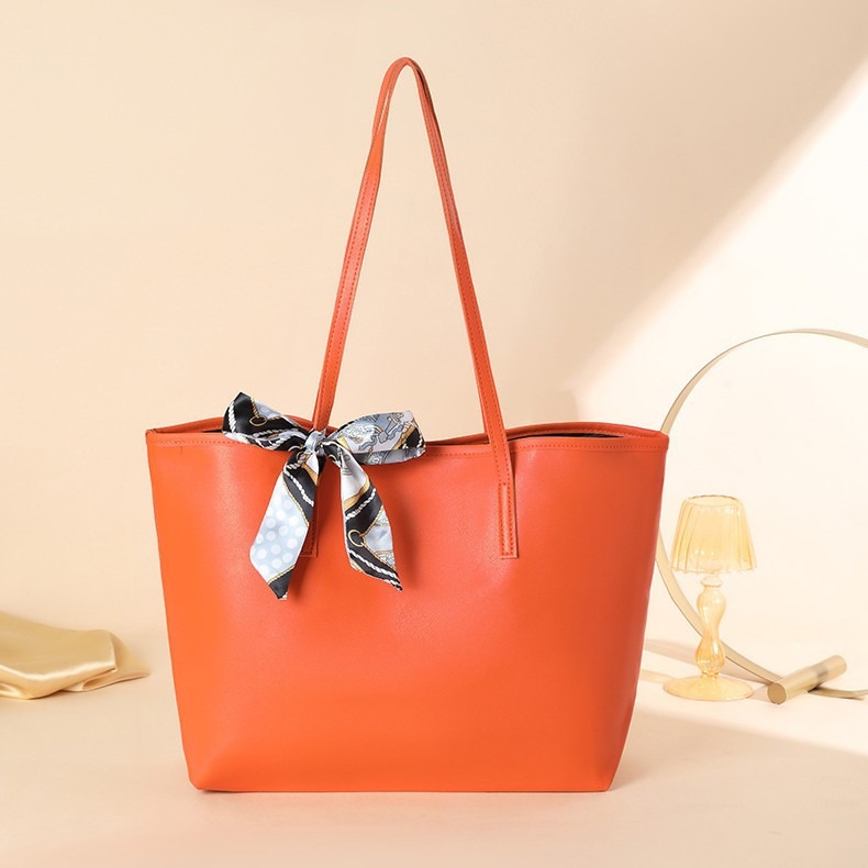 Women'S Bags Designer Brands - กระเป๋าถือหรูหรา กระเป๋าผู้หญิง ดีไซน์เนอร์คุณภาพสูง หนัง PU สีพื้น