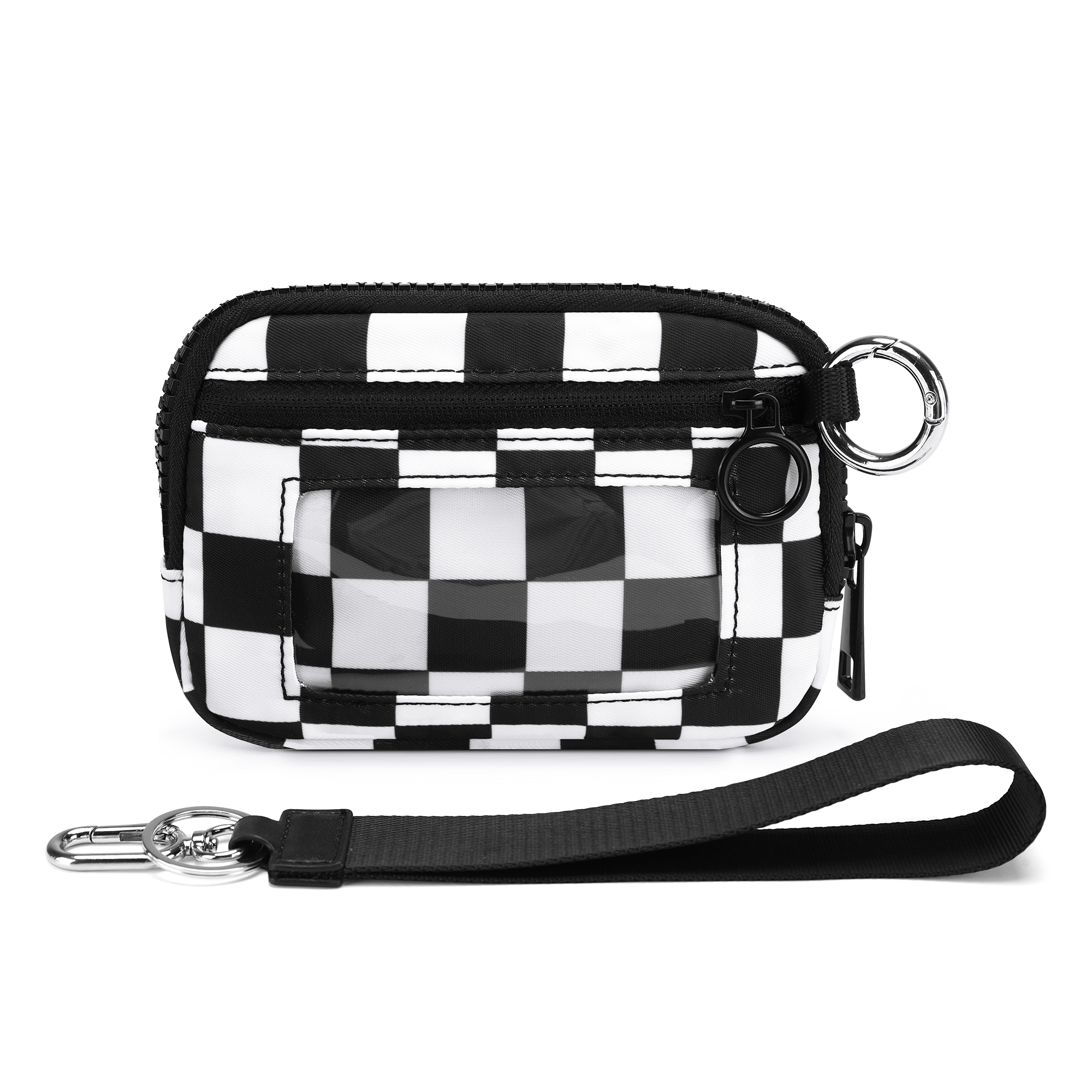 Women Bags Ck - กระเป๋าสตางค์พวงกุญแจผู้หญิง The Iris Wallet Zip Waterproof