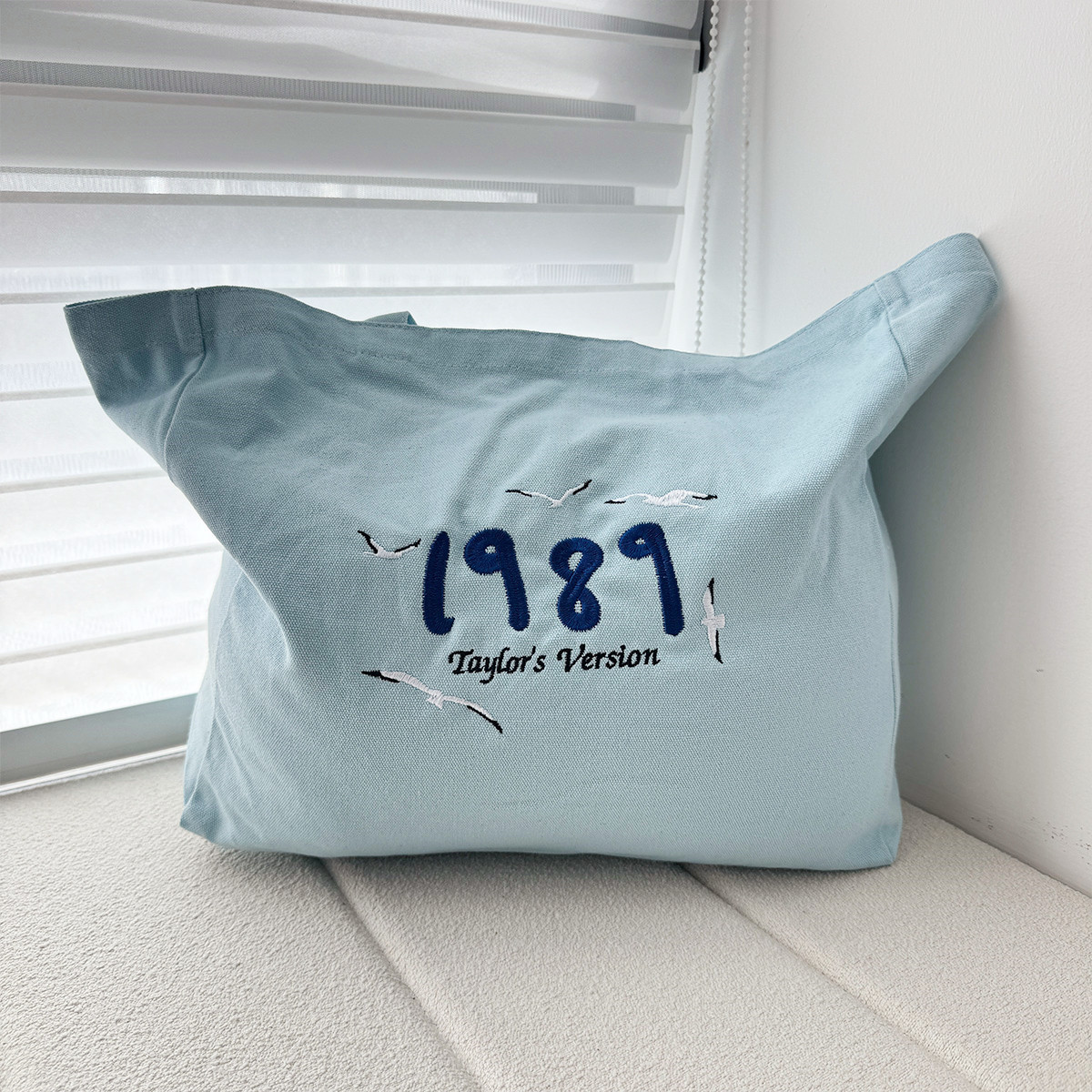 Women Bags Ck - ผ้าใบของผู้หญิงสไตล์วินเทจปักลายสำหรับเทย์เลอร์สามารถนำกลับมาใช้ใหม่ได้กระเป๋าโท้ท80S 90s กระเป๋าช้อปปิ้งสะพายไหล่แฟชั่นบนท้องถนน