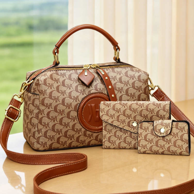 Women Bags Luxury - กระเป๋าบอสตัน, กระเป๋าทรงหมอน, กระเป๋าผู้หญิง, กระเป๋าหรูหราแบบเบาๆ, กระเป๋าสำหรับเดินทาง, กระเป๋าพิมพ์ลาย,
