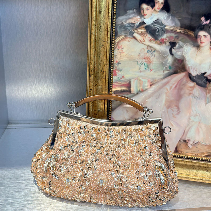 Women Bags Wholesale - กระเป๋าสะพายทรงจีนวินเทจสุดฮิต ผ้าคลุมปักลาย กระเป๋าถือผู้หญิง สไตล์เซี่ยงไฮ้ ขายส่งแฟชั่นข้ามพรมแดน