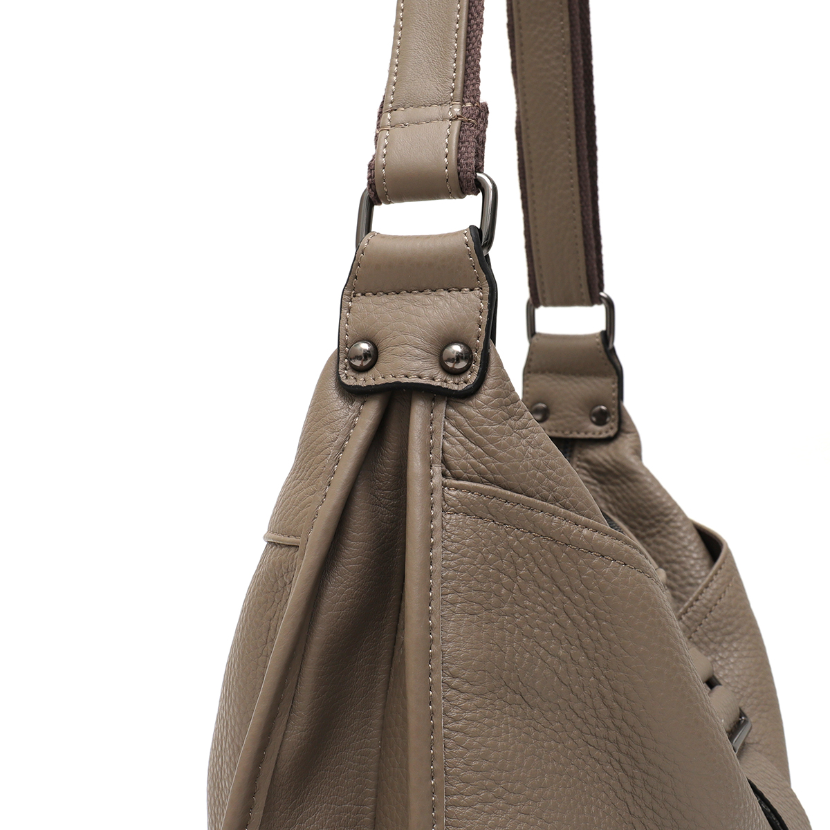 ผู้หญิงออกแบบสไตล์ของแท้หนังไห - Hobo Bag Slouchy บทวิจารณ์และราคา
