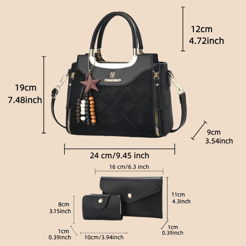 กระเป๋าถือผู้หญิงมีสไตล์ สีพื้ - Women Bags Luxury บทวิจารณ์และราคา