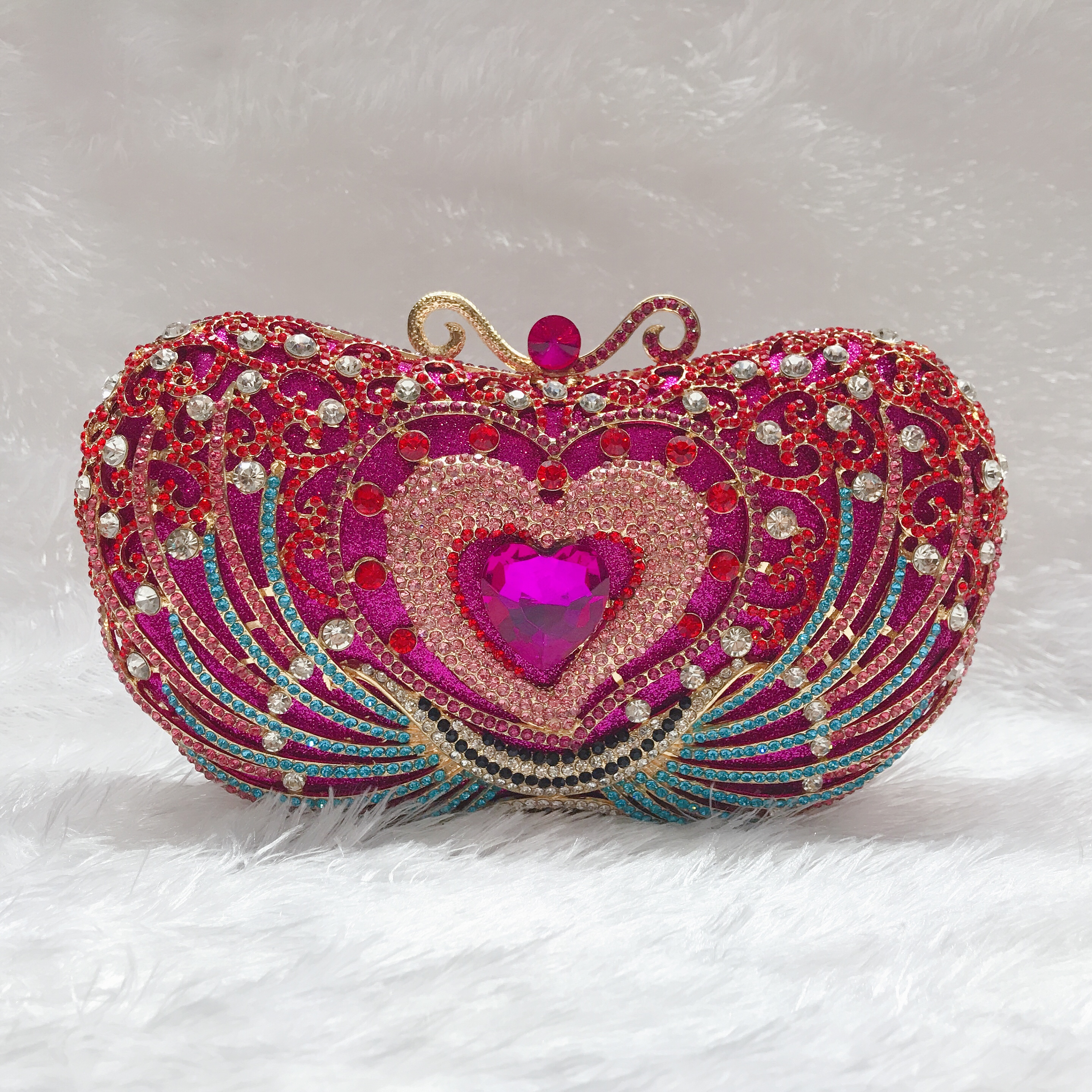 ราคาถูก Love Heart Shape เพชรแ - Women Bags Price บทวิจารณ์และราคา