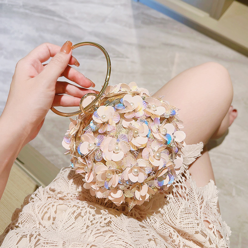 มินิเลื่อมดอกไม้กระเป๋า,Elegan - Clutch Bag Evening บทวิจารณ์และราคา