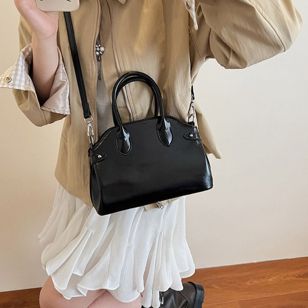 กระเป๋าสะพายไหล่ กระเป๋าสะพายไ - Hobo Bag Slouchy บทวิจารณ์และราคา