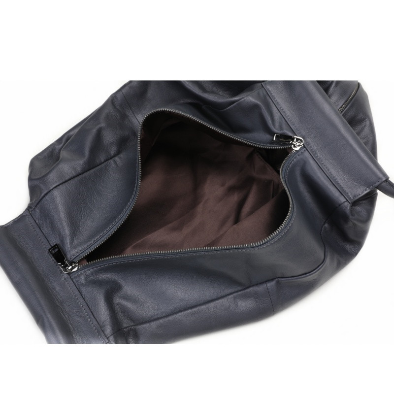 กระเป๋าถือหนังวัวแท้ทรงหลวม ขน - Hobo Bag Slouchy บทวิจารณ์และราคา