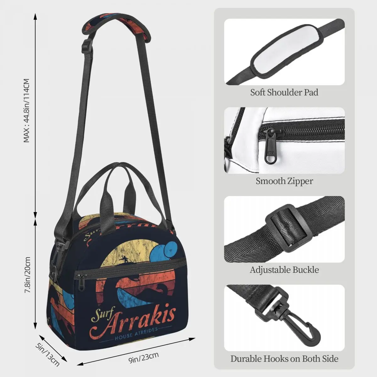 กระเป๋าใส่อาหารแบบมีฉนวนกันควา - Women Bags Dune บทวิจารณ์และราคา