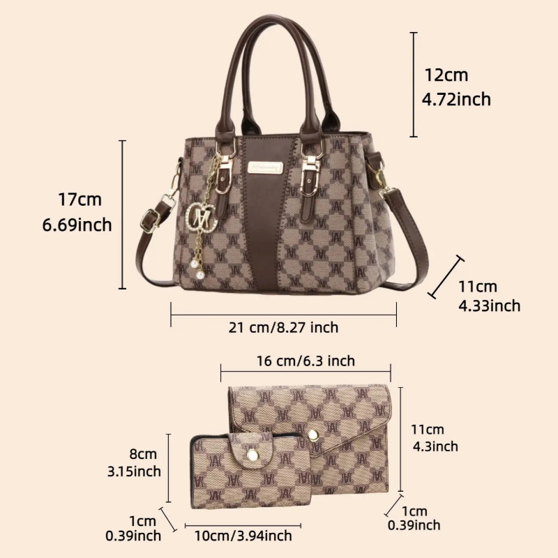 กระเป๋าถือพิมพ์ลายตัวอักษรหรูห - Women Bags Luxury บทวิจารณ์และราคา