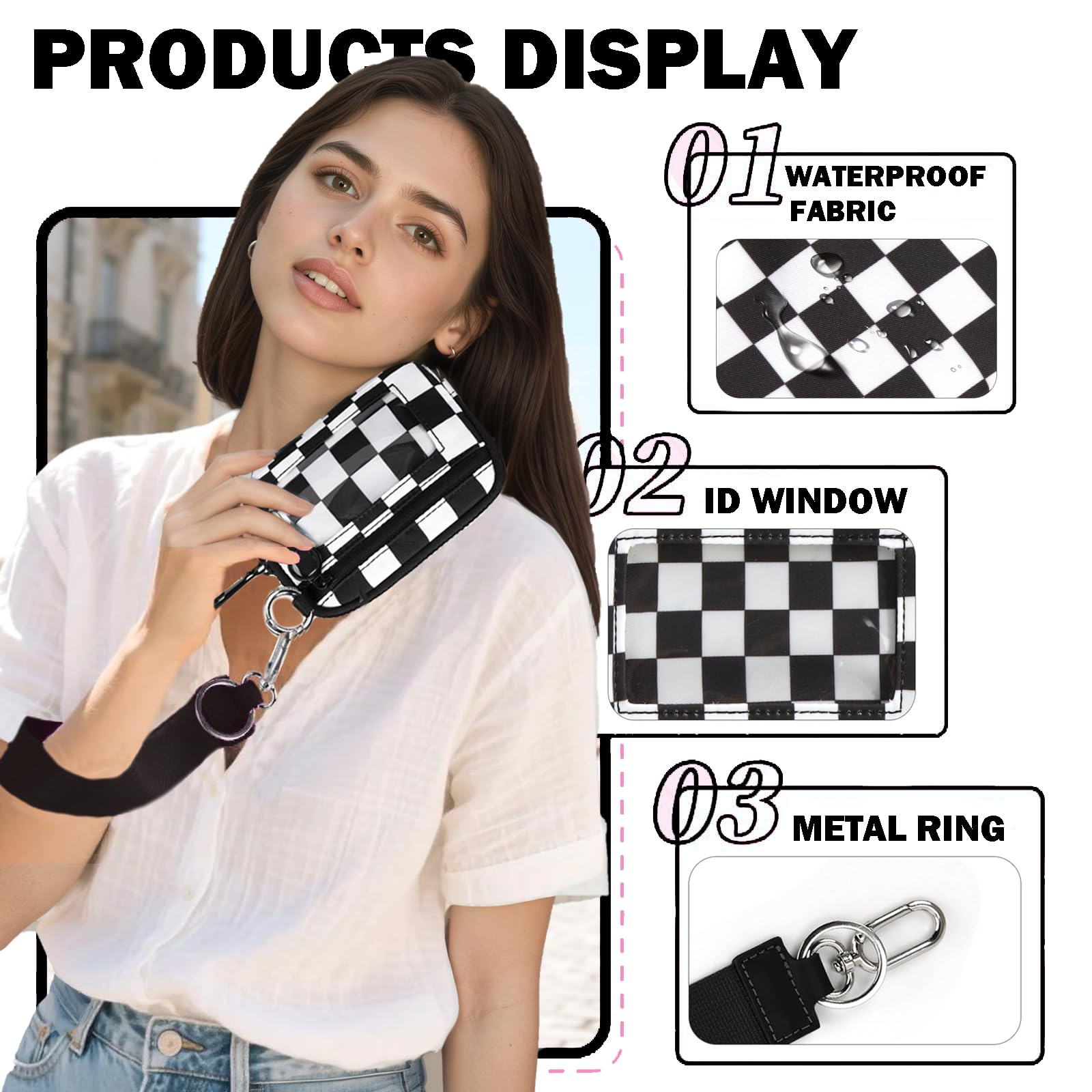 กระเป๋าสตางค์พวงกุญแจผู้หญิง T - Women Bags Ck บทวิจารณ์และราคา