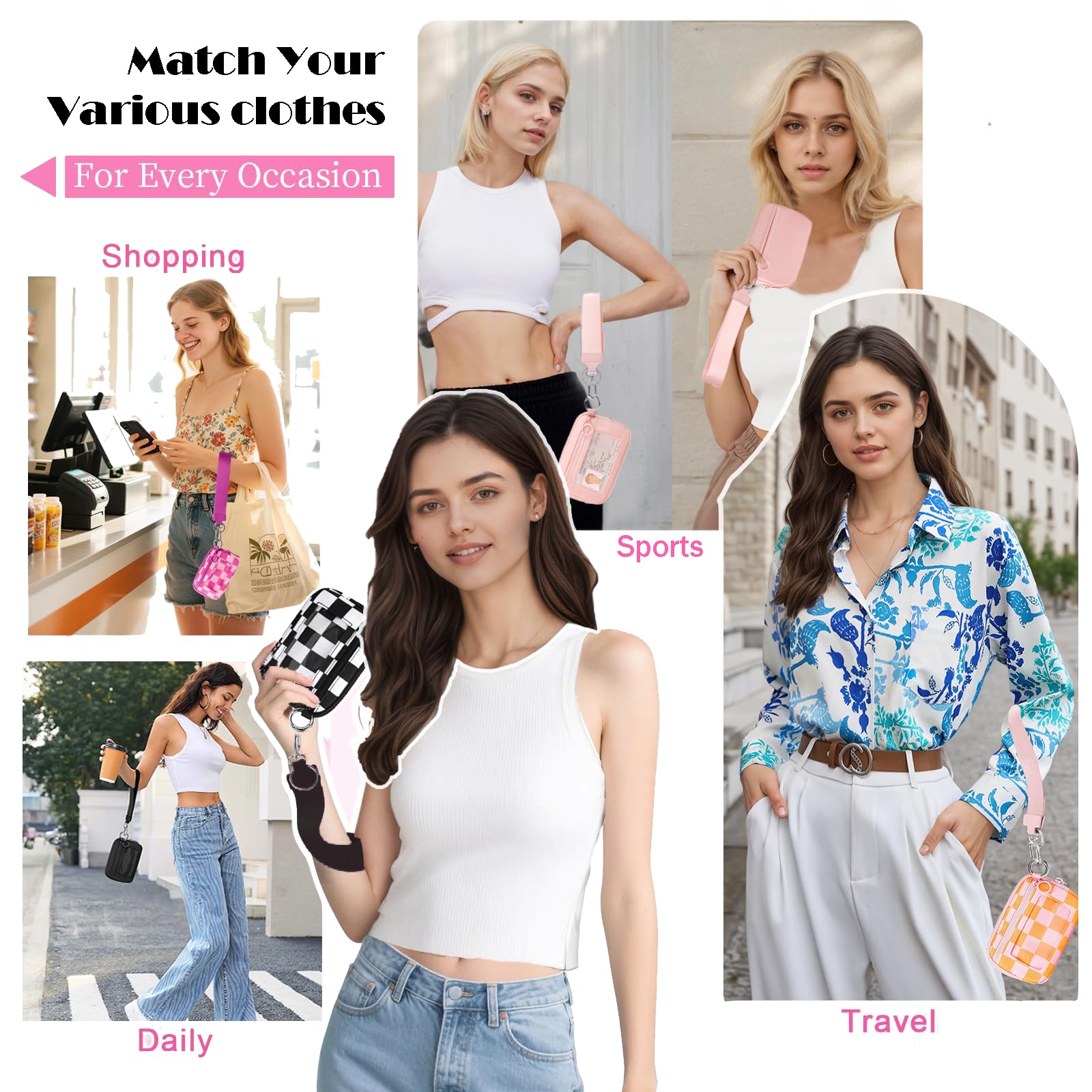 กระเป๋าสตางค์พวงกุญแจผู้หญิง T - Women Bags Ck บทวิจารณ์และราคา
