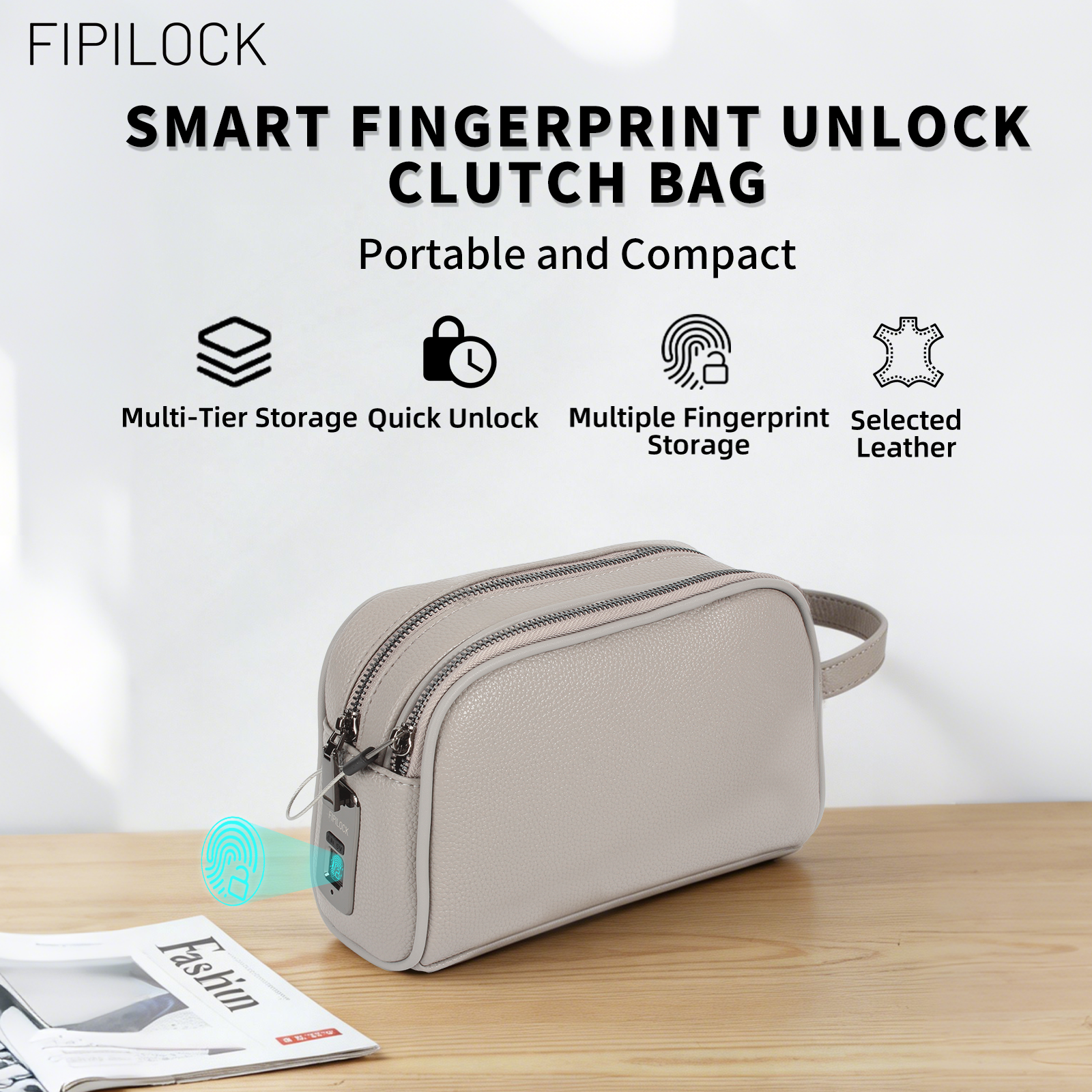 กระเป๋าคลัทช์ FIPILOCK กระเป๋า - Women Bags Wholesale บทวิจารณ์และราคา