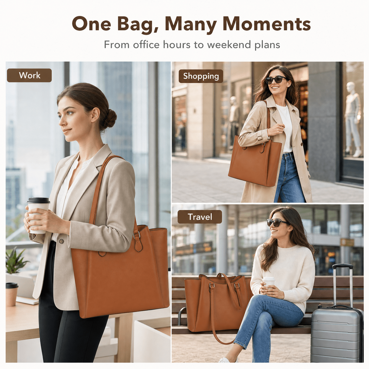 กระเป๋าโท้ทสำหรับผู้หญิง, กระเ - Women Bags Office บทวิจารณ์และราคา