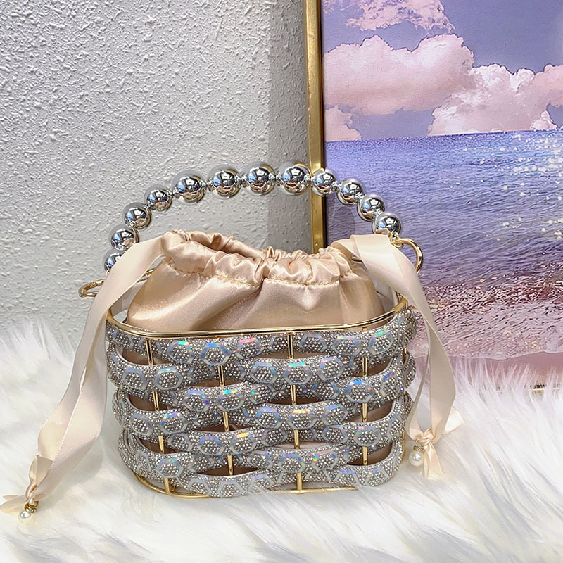 กระเป๋าทรงกรงนก กระเป๋าใส่ผัก  - Clutch Bag Evening บทวิจารณ์และราคา