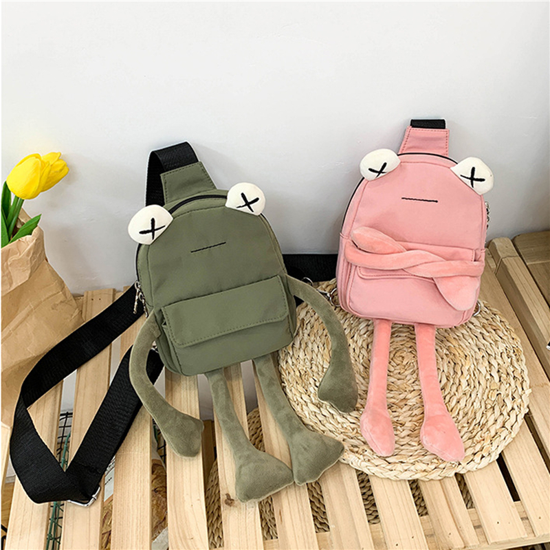 กระเป๋าขนาดเล็กลายการ์ตูนกบน่า - Women Bags Wholesale บทวิจารณ์และราคา