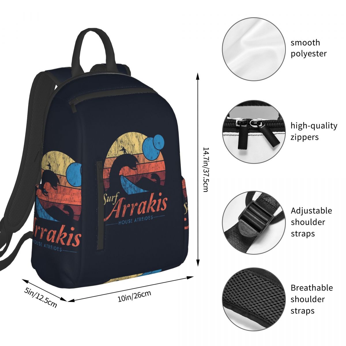 กระเป๋าเป้สะพายหลัง Arrakis Di - Women Bags Dune บทวิจารณ์และราคา