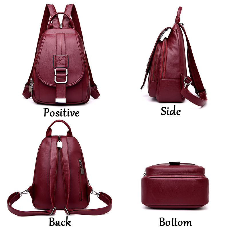 กระเป๋าเป้ผู้หญิง6สีฮอตเป้หนัง - Women Bags H&M บทวิจารณ์และราคา