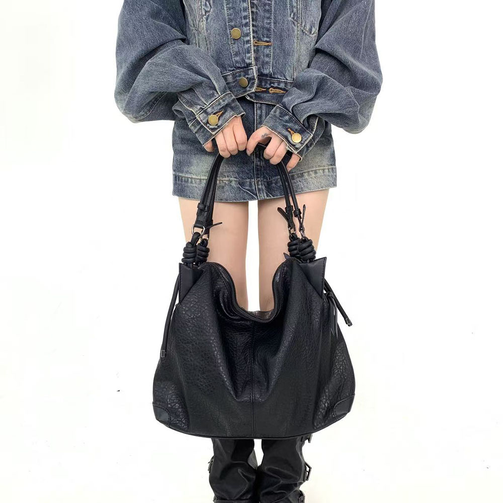 กระเป๋าสะพายไหล่สีพื้นสไตล์ Y2 - Women Bags In Sale บทวิจารณ์และราคา