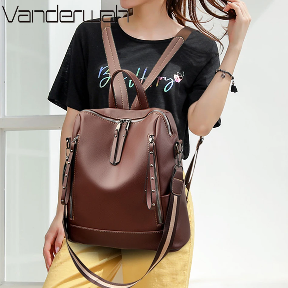 ยี่ห้อกระเป๋าเป้สะพายหลังหนังน - Women'S Bags Going Out บทวิจารณ์และราคา