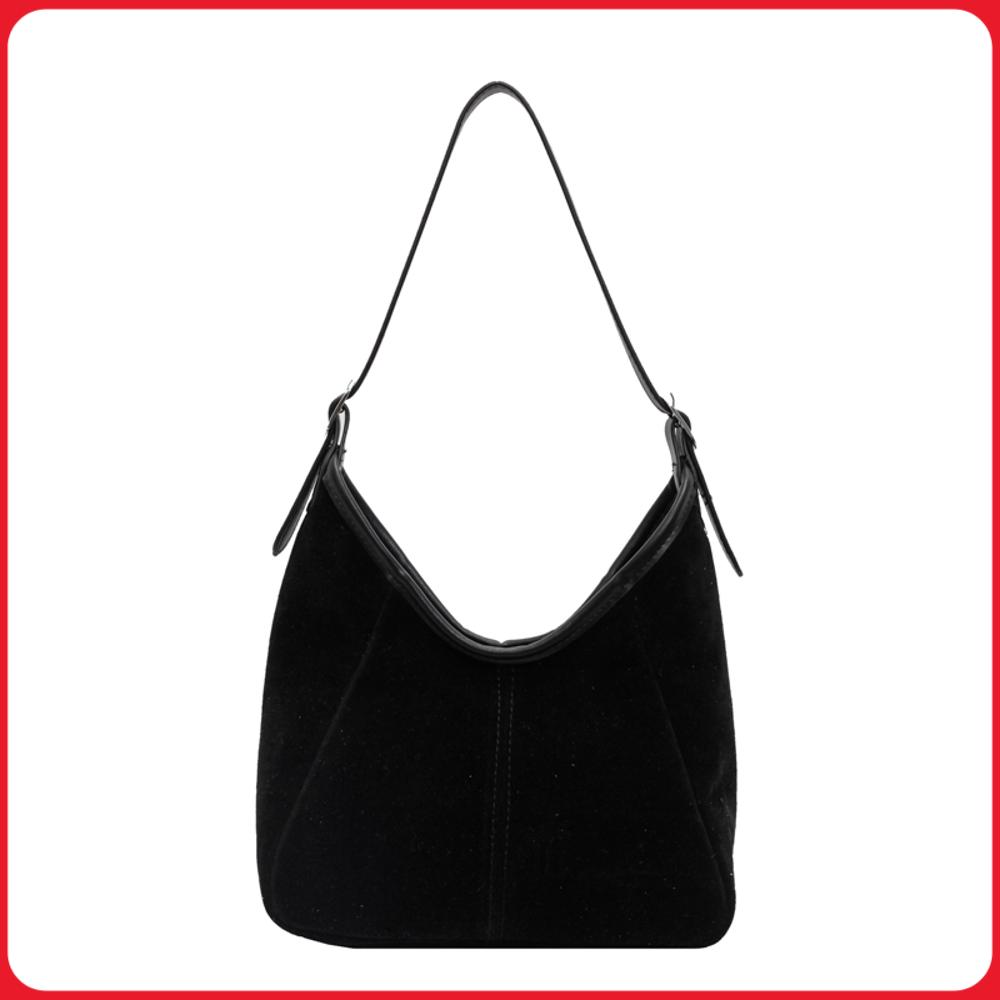 กระเป๋าถือผู้หญิง PU ทรงทันสมั - Hobo Bag Slouchy บทวิจารณ์และราคา
