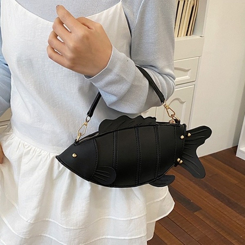 กระเป๋าสะพายข้างรูปปลา ดีไซน์ส - Hobo Bag Slouchy บทวิจารณ์และราคา
