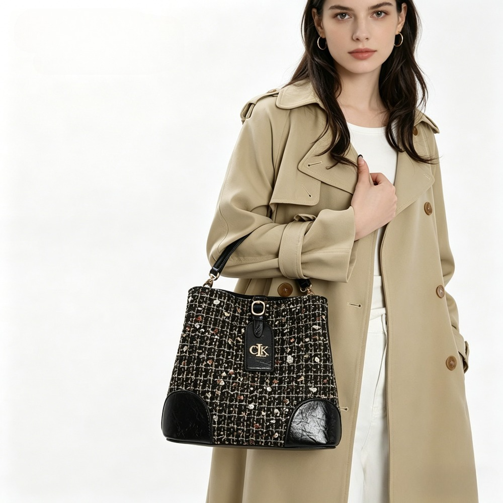 CK&WQ กระเป๋าทรงถังความจุขนาดใ - Women Bags Ck บทวิจารณ์และราคา