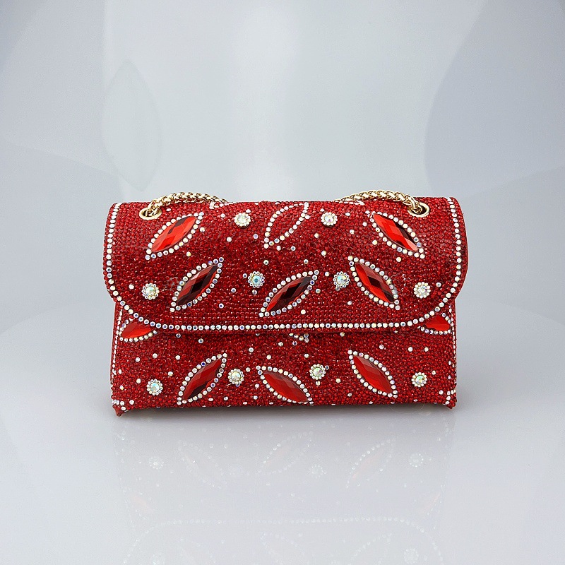 กระเป๋าคลัทช์ใต้วงแขนประดับเพช - Clutch Bag Evening บทวิจารณ์และราคา