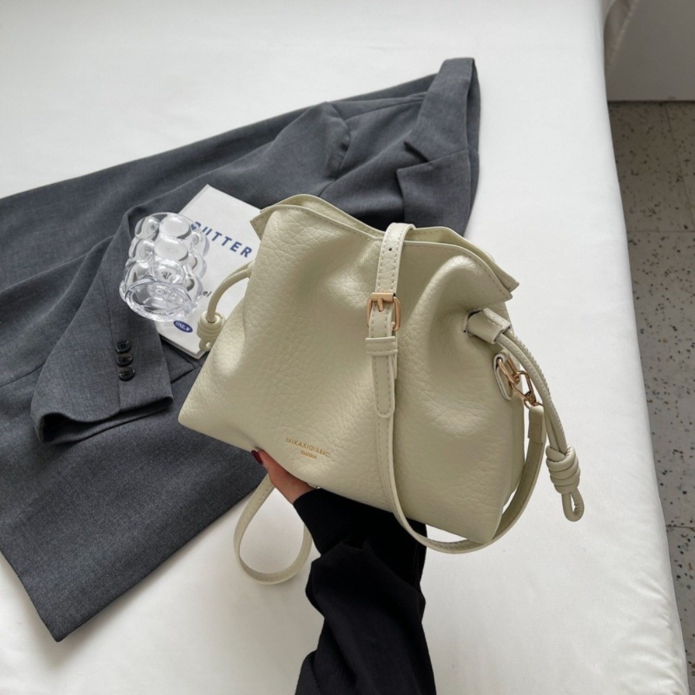 หนัง PU นุ่มแบบสบายๆ ‌   กระเป - Hobo Bag Slouchy บทวิจารณ์และราคา