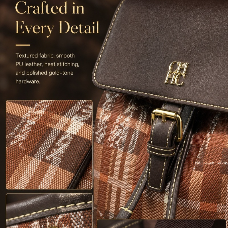 กระเป๋าเป้ CHHC แฟชั่นสีสันสดใ - Women Bags Luxury บทวิจารณ์และราคา