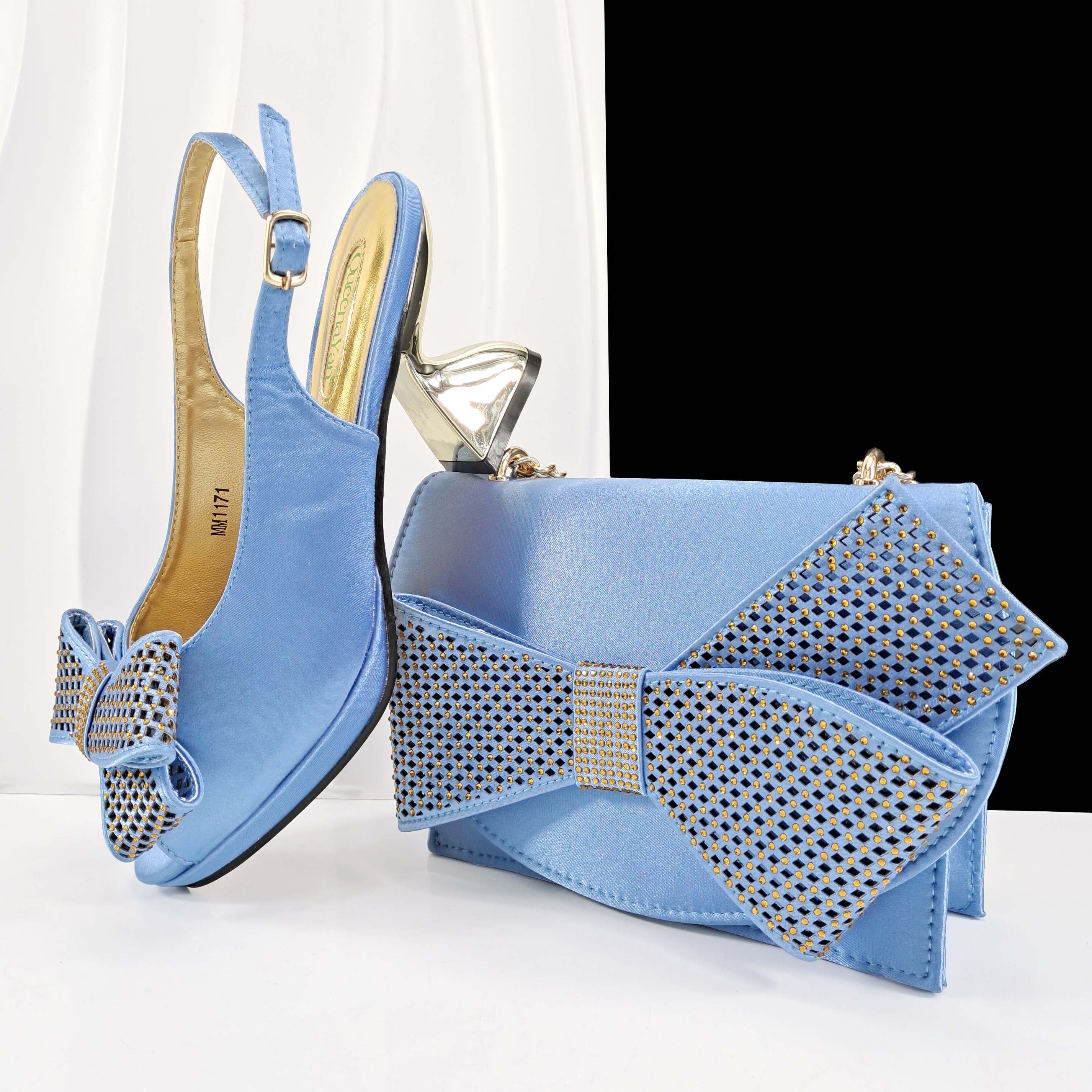 รองเท้าส้นสูงแบบเปิดนิ้วเท้าสี - Women Bags Luxury บทวิจารณ์และราคา