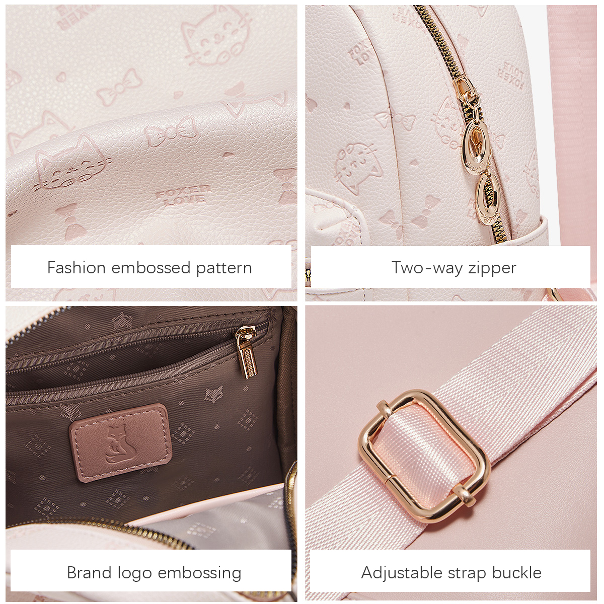 FOXER แบรนด์กระเป๋าเป้สะพายหลั - Women'S Bags Designer Brands บทวิจารณ์และราคา