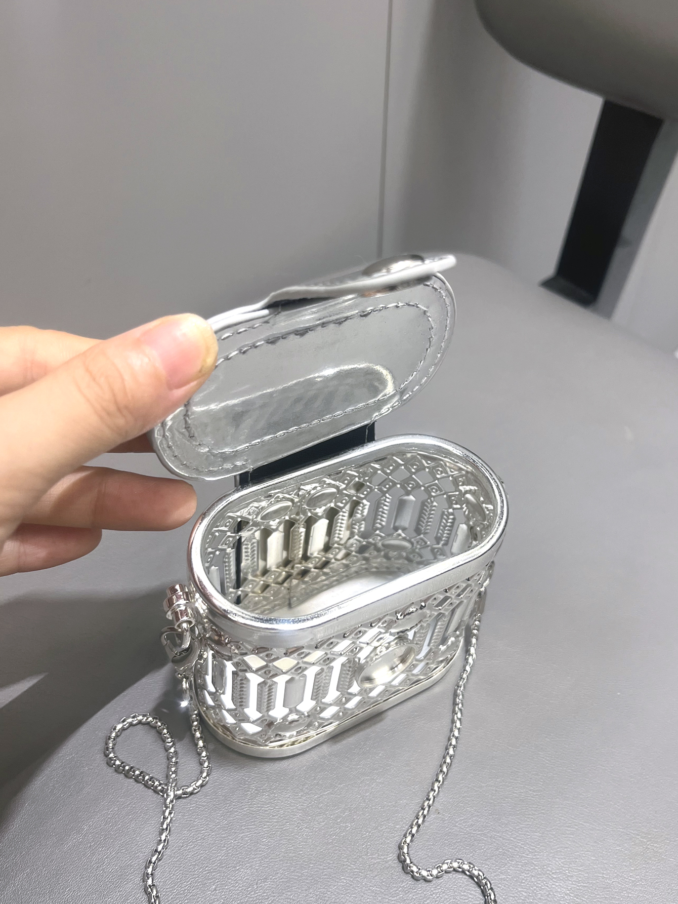 กระเป๋าใบเล็ก กระเป๋าสะพายไหล่ - Clutch Bag Evening บทวิจารณ์และราคา