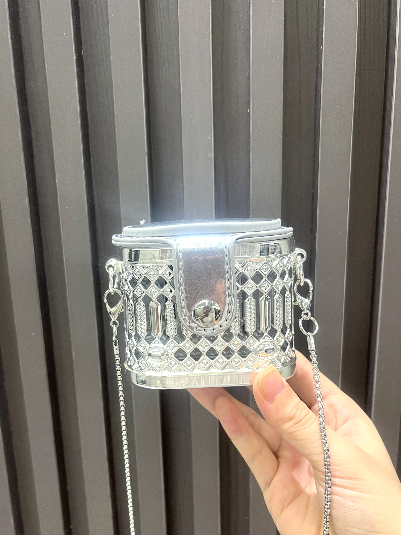 กระเป๋าใบเล็ก กระเป๋าสะพายไหล่ - Clutch Bag Evening บทวิจารณ์และราคา