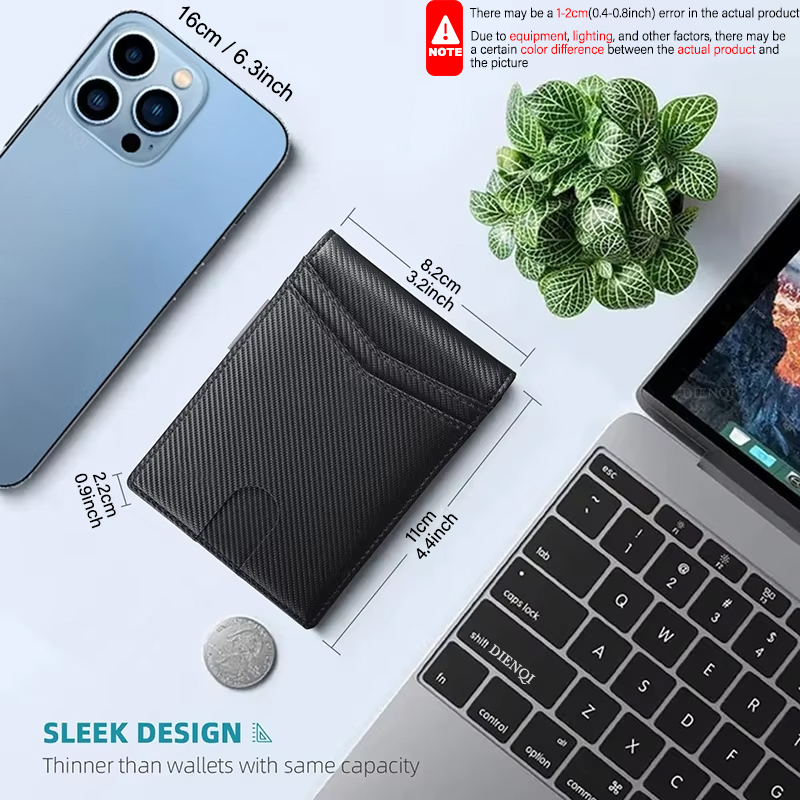 Rfid คาร์บอนไฟเบอร์หรูหรากระเป - Women Bags Ck บทวิจารณ์และราคา