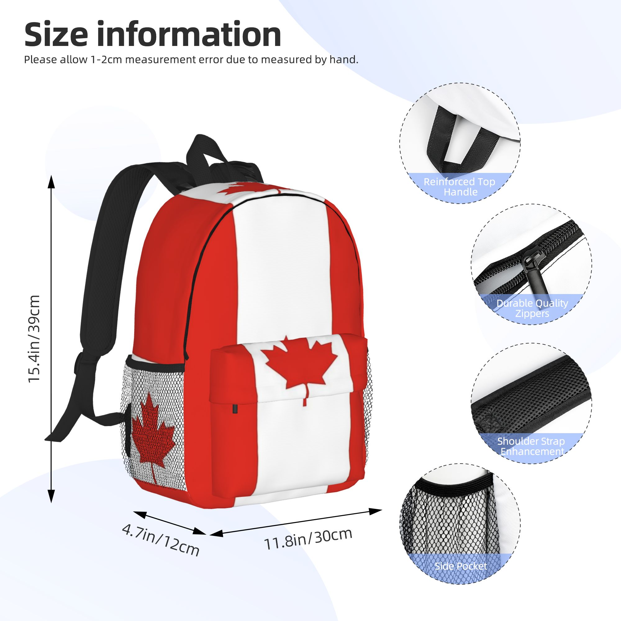 ธงชาติแคนาดา กระเป๋าเป้สะพายหล - Women Bags Canada Sale บทวิจารณ์และราคา