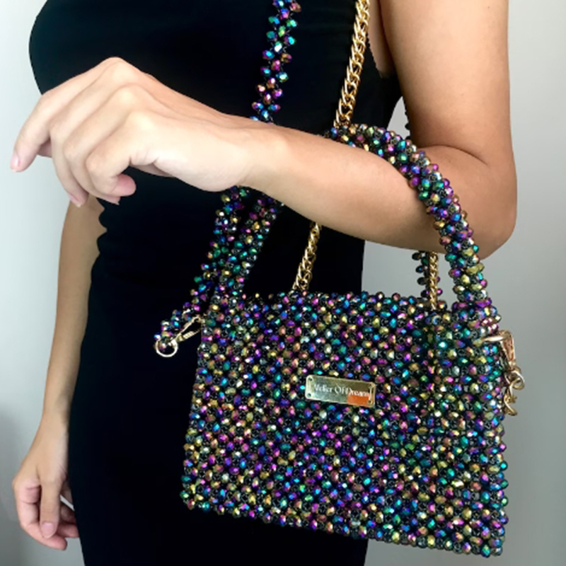 กระเป๋าลูกปัดแบบใหม่ที่ทำด้วยม - Women Bags Wholesale บทวิจารณ์และราคา