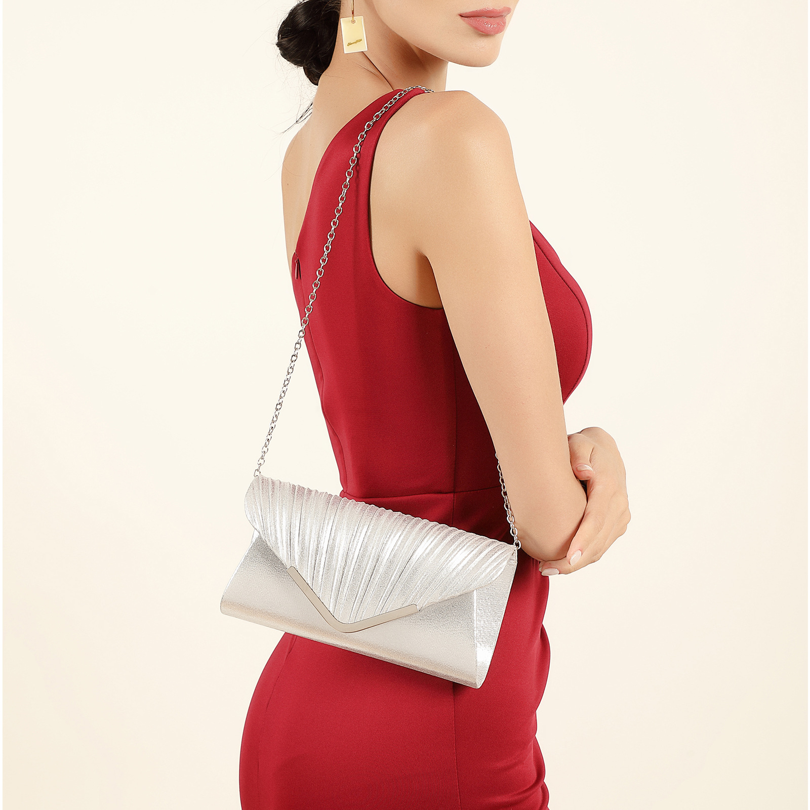 กระเป๋าคลัทช์สำหรับงานกลางคืนส - Clutch Bag Evening บทวิจารณ์และราคา