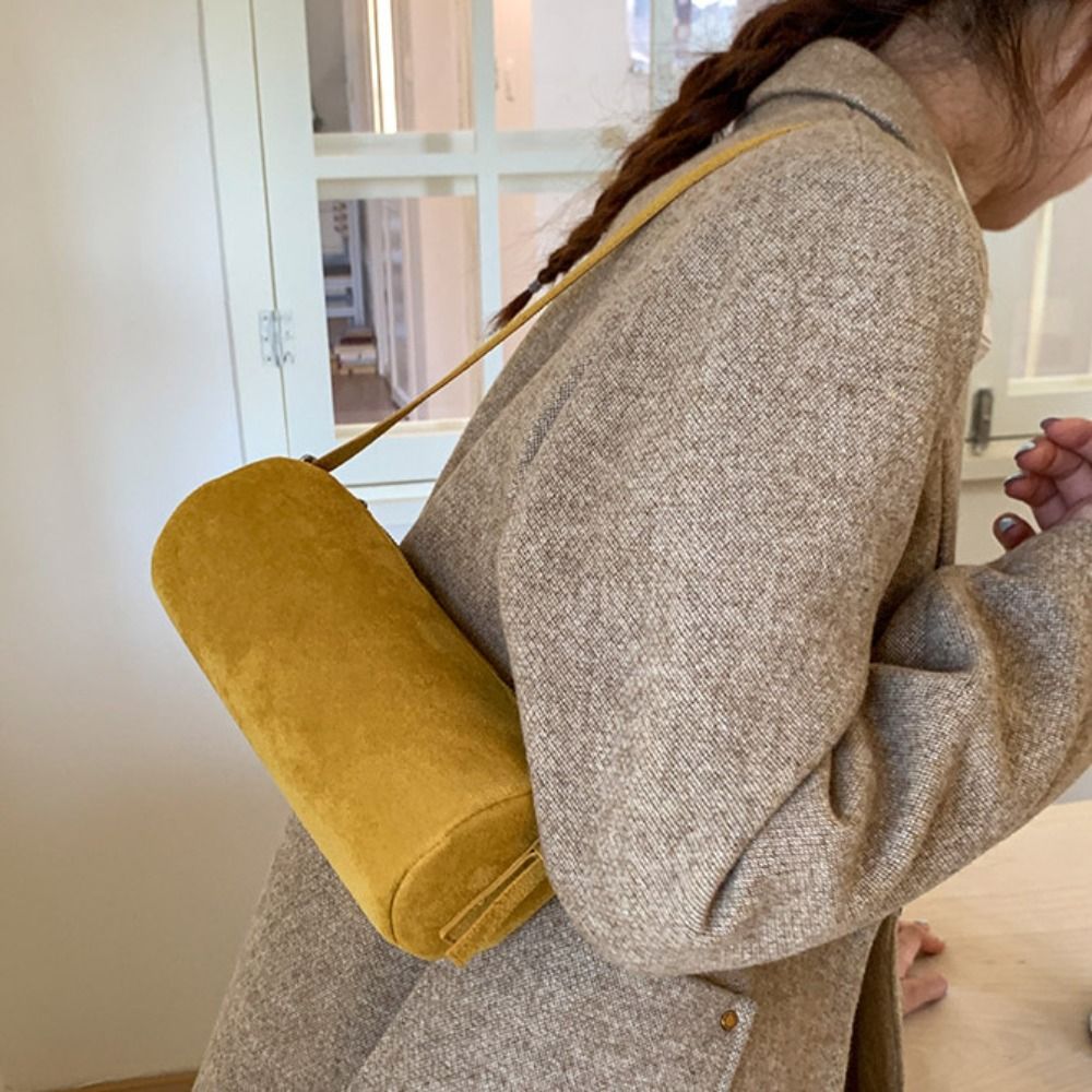 กระเป๋าสะพายไหล่ กระเป๋าถือหนั - Hobo Bag Slouchy บทวิจารณ์และราคา