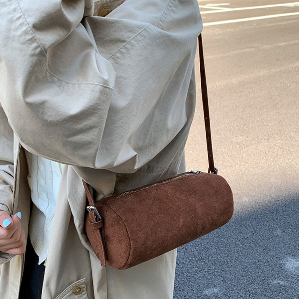 กระเป๋าสะพายไหล่ กระเป๋าถือหนั - Hobo Bag Slouchy บทวิจารณ์และราคา