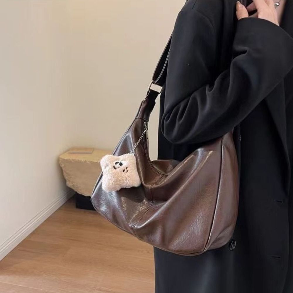 กระเป๋าสะพายไหล่ทรงหลวมสำหรับผ - Hobo Bag Slouchy บทวิจารณ์และราคา