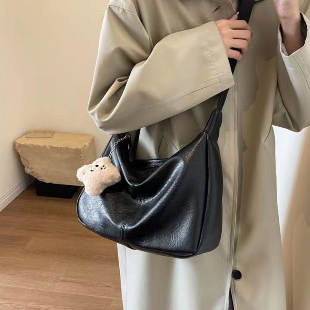 กระเป๋าสะพายไหล่ทรงหลวมสำหรับผ - Hobo Bag Slouchy บทวิจารณ์และราคา