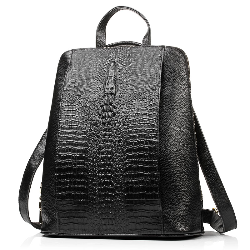 กระเป๋าเป้สะพายหลังหนังจระเข้ส - Women Bags H&M บทวิจารณ์และราคา
