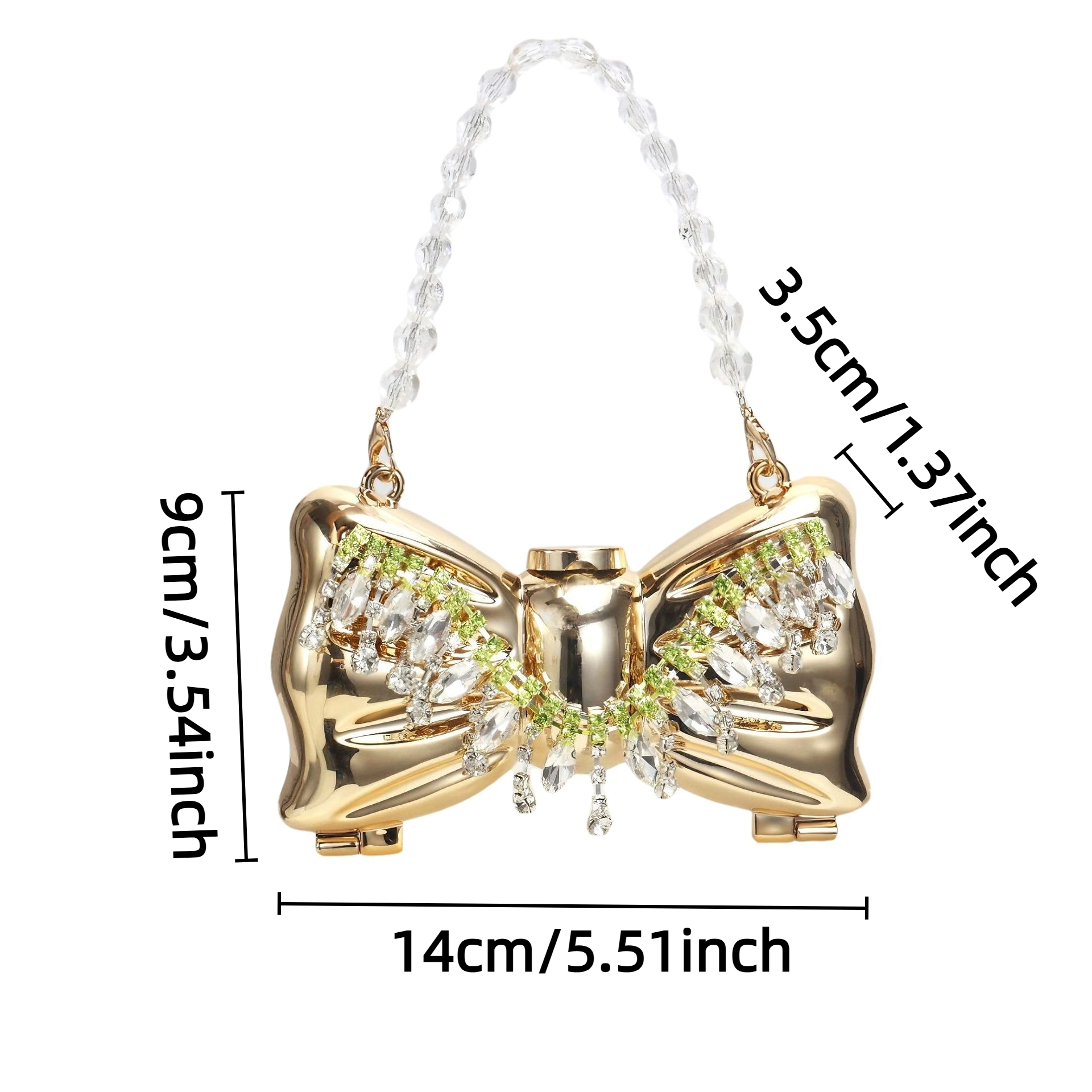 กระเป๋าถือโลหะขนาดเล็กสุดหรูพร - Women Bags Luxury บทวิจารณ์และราคา